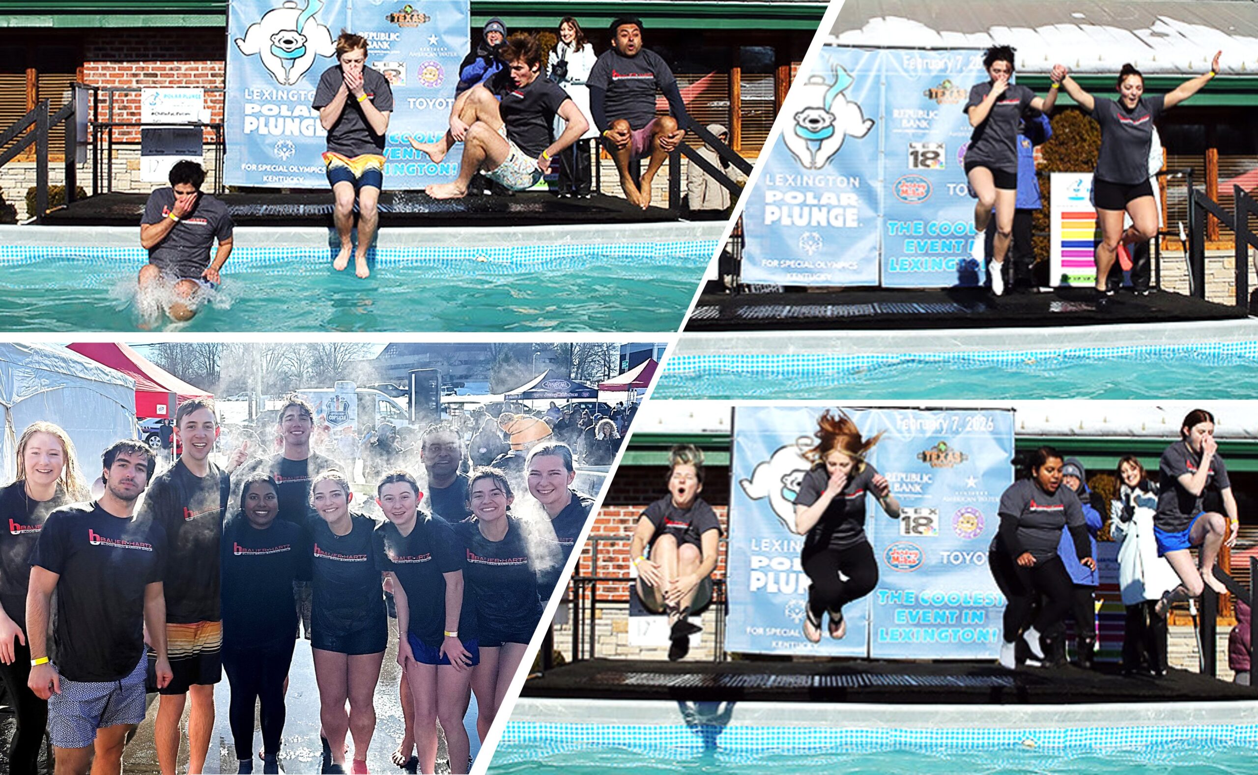 BHL Team takes the Lexington Polar Plunge - Bauer Hartz Lab